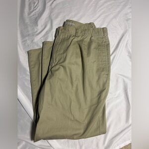 Vintage 90s Bugle Boy Company Khaki Pants 38 X 30 Pleated Relaxed Fit Comfort